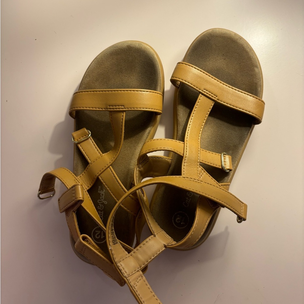 Girls Cat & Jack Sandals 12